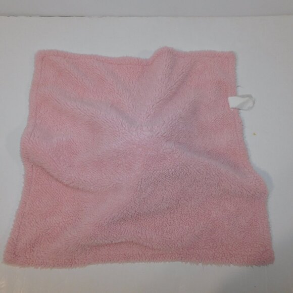 Piccolo Bambino Pink Hippo Plush Security Blanket Baby lovey nunu Comforter - Picture 6 of 6